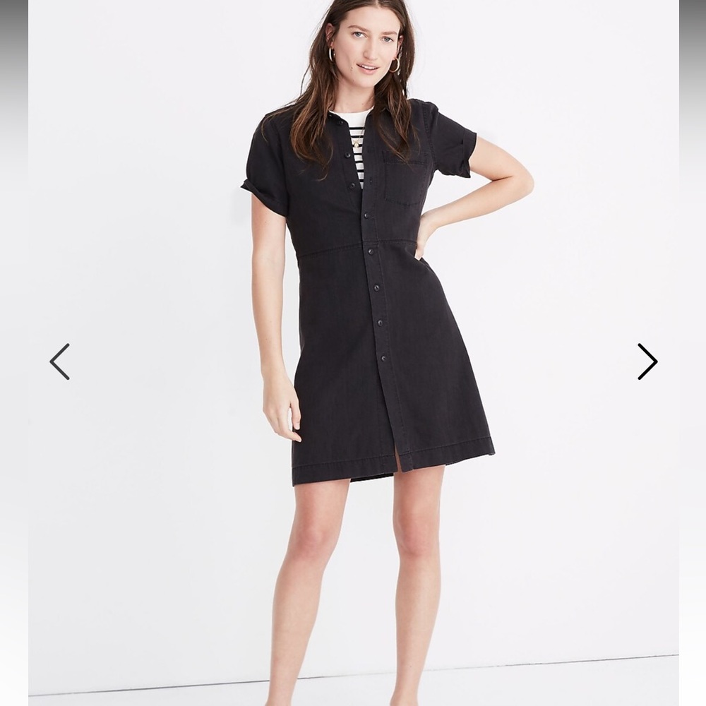 Madewell Denim Waisted Shirtdress
